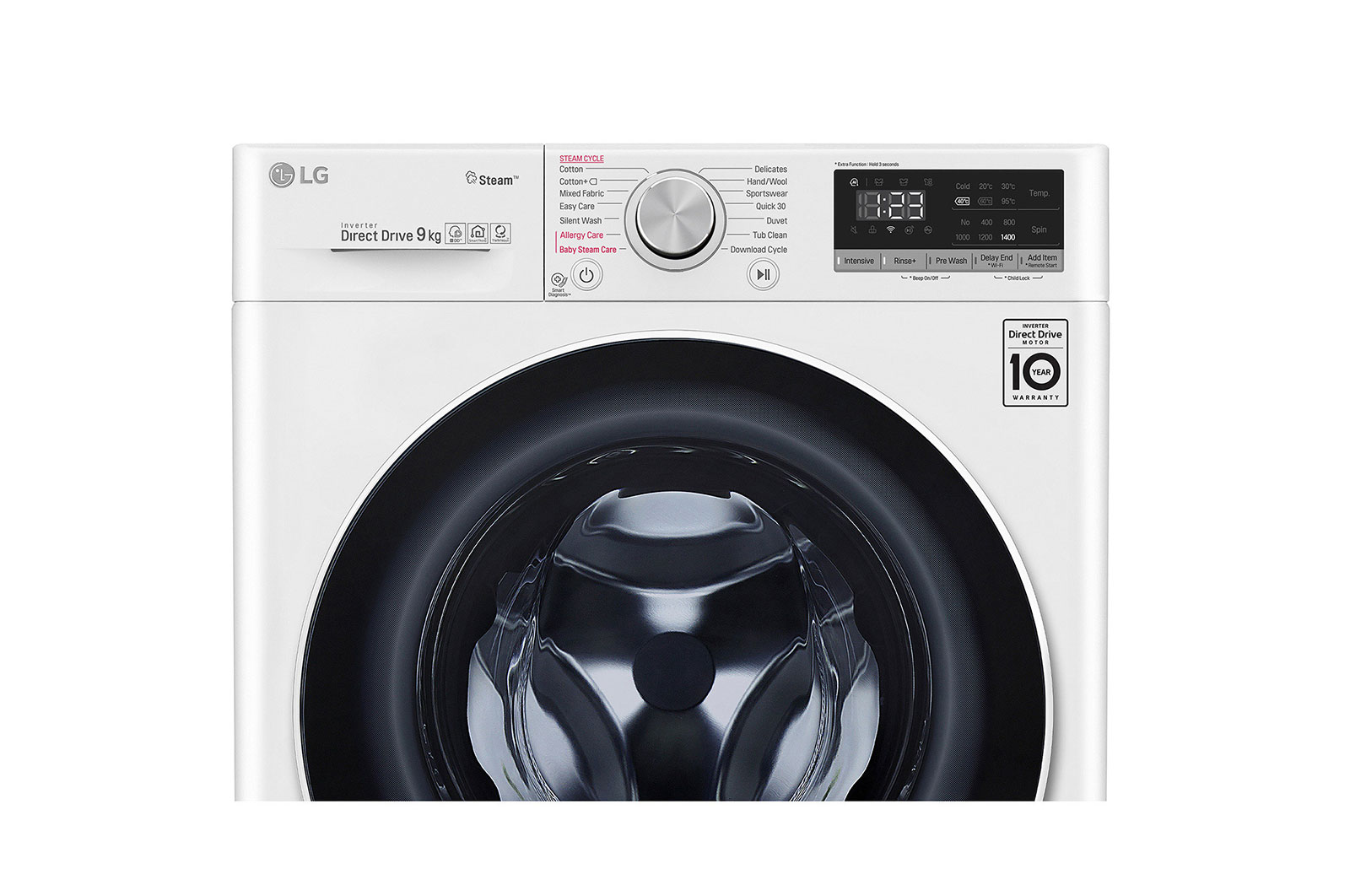 LG 9kg, AI Direct Drive Front Load Washing Machine, FV1409S4W