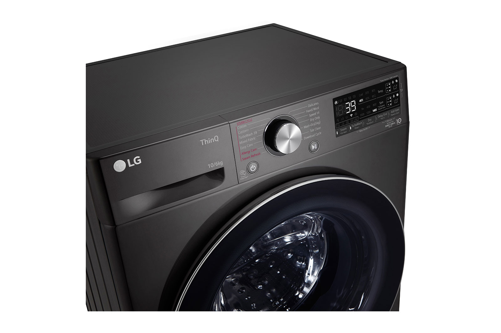 LG 10/6kg, AI Direct Drive Front Load Washer Dryer, FV1410H3BA