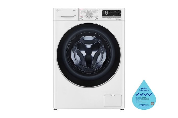 LG 10kg, AI Direct Drive Front Load Washing Machine, FV1410S3WA
