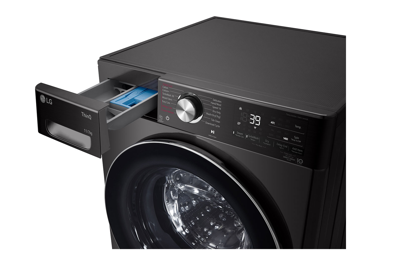 LG 11/7kg, AI Direct Drive Front Load Washer Dryer, FV1411H2B