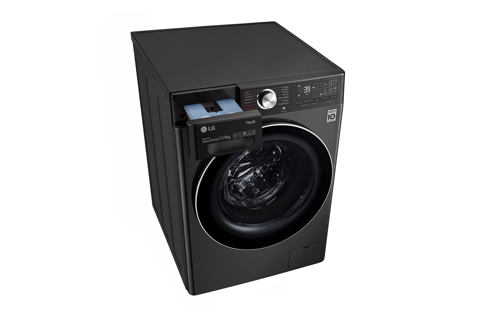 LG 13/8kg, AI Direct Drive Front Load Washer Dryer, FV1413H2BA