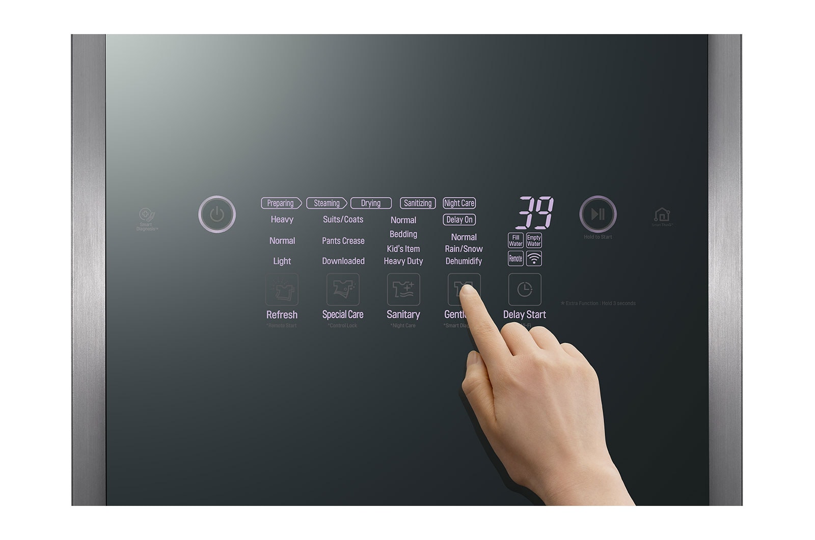 LG Styler® Essence Mirrored Finish with ThinQ™, 5.2kg, S3MFC