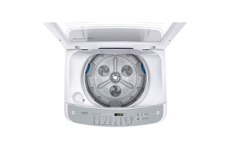 LG 8kg, Smart Inverter Top Load Washing Machine, T2108VSAW
