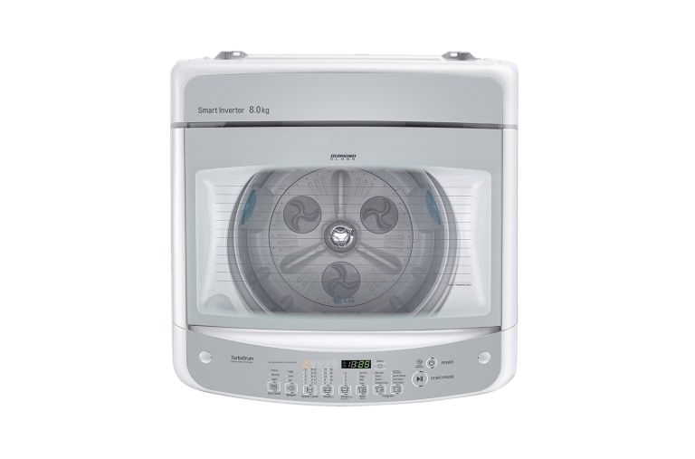 LG 8kg, Smart Inverter Top Load Washing Machine, T2108VSAW