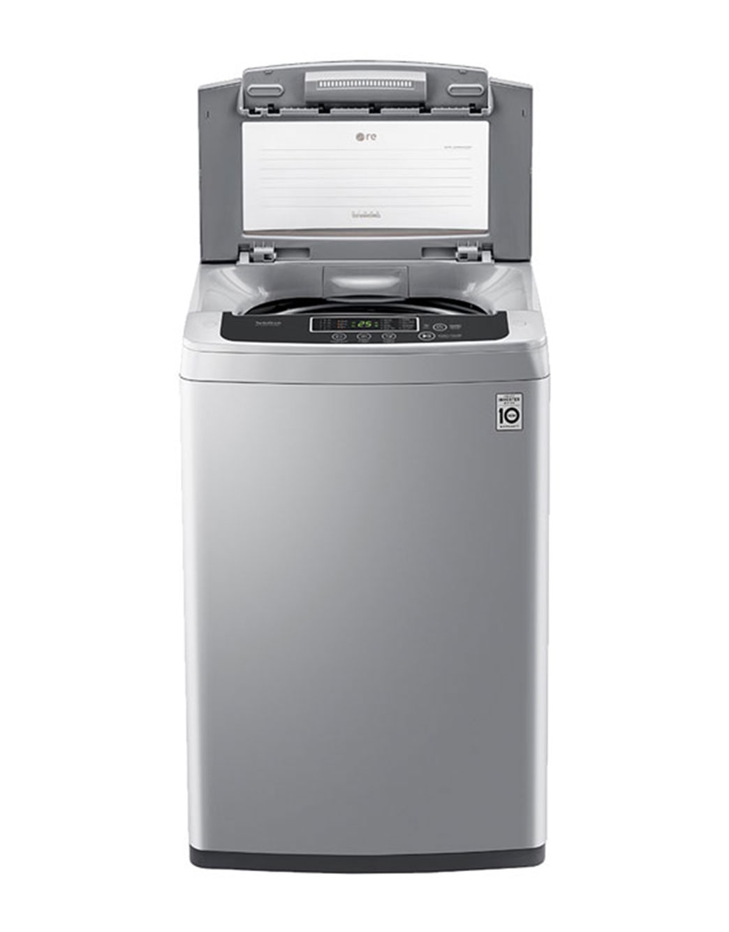 8KG Smart Inverter Top Load Washing Machine, Silver LG SG