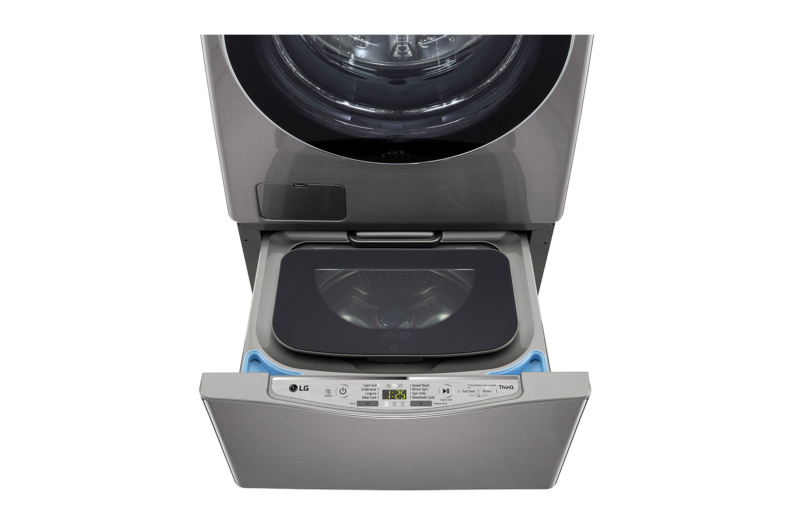 LG 2.5kg TWINWash™ Mini Washing Machine, T2525NTWV