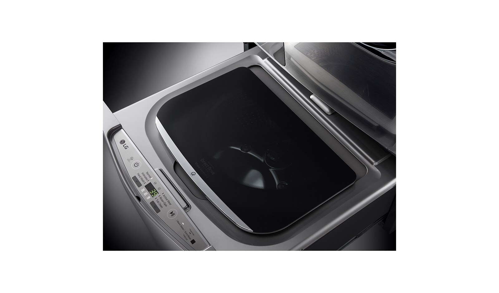 LG 3.5kg, Slim Inverter DD TWIN Load Washing Machine, T2735NTWV