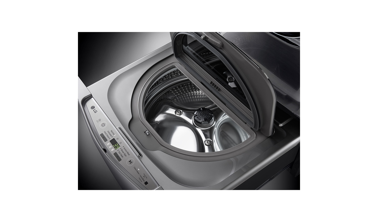 LG 3.5kg, Slim Inverter DD TWIN Load Washing Machine, T2735NTWV