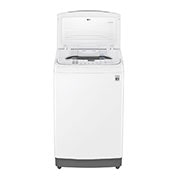 White lg top shop load washing machine