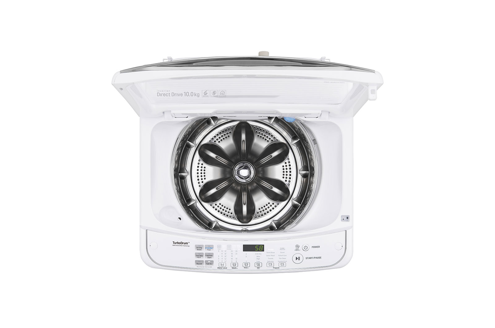LG 10kg, TurboWash3D™ Top Load Washing Machine, TH2110DSAW