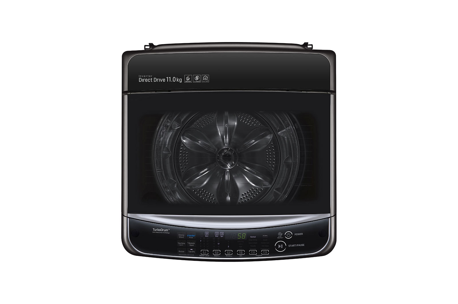 LG 11kg, TurboWash3D™ Top Load Washing Machine, TH2111SSAB