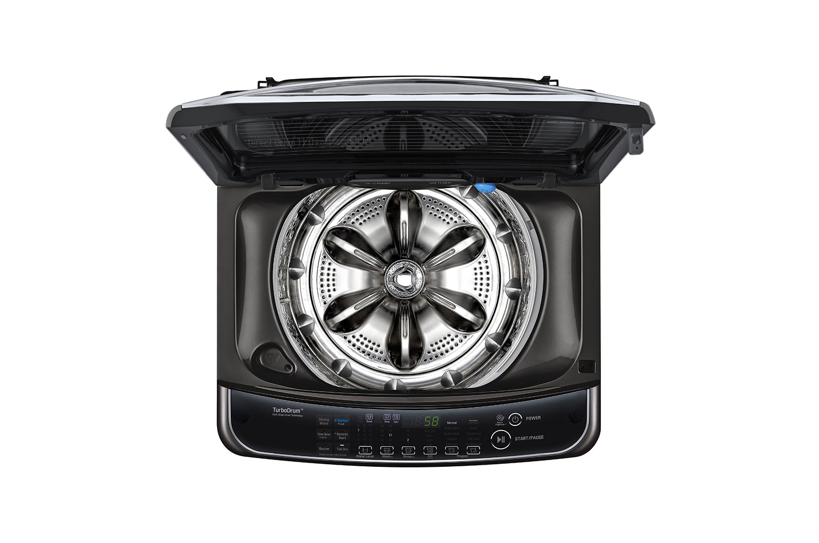 LG 11kg, TurboWash3D™ Top Load Washing Machine, TH2111SSAB