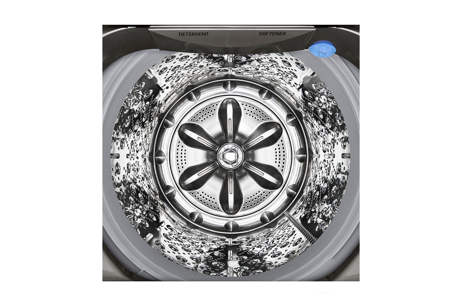 LG TurboWash3D™ Top Load Washing Machine, 12KG, Silver, TH2112SSAV
