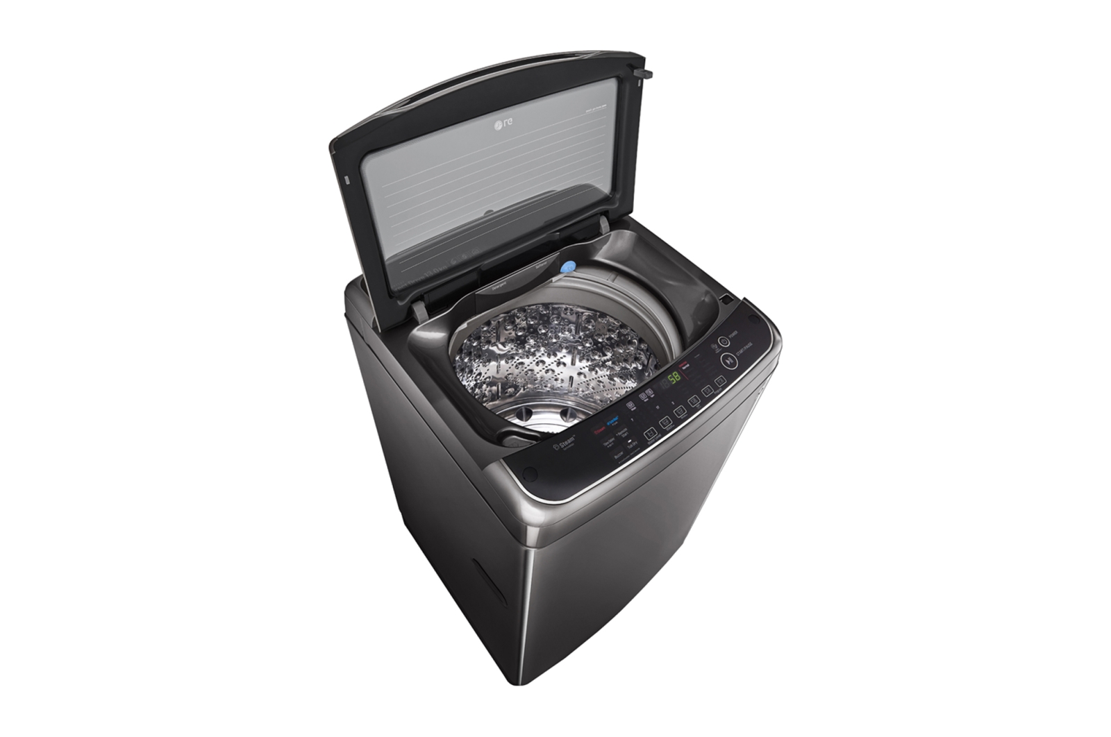 LG TurboWash3D™ Top Load Washing Machine, 13KG, Black, TH2113SSAK