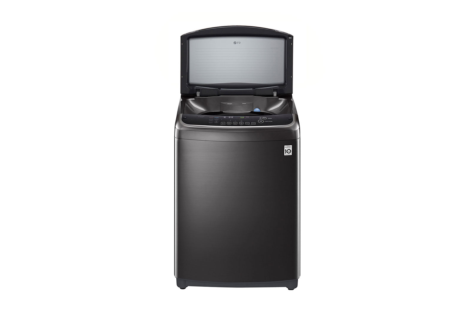 LG TurboWash3D™ Top Load Washing Machine, 17KG, Black, TH2517SSAK