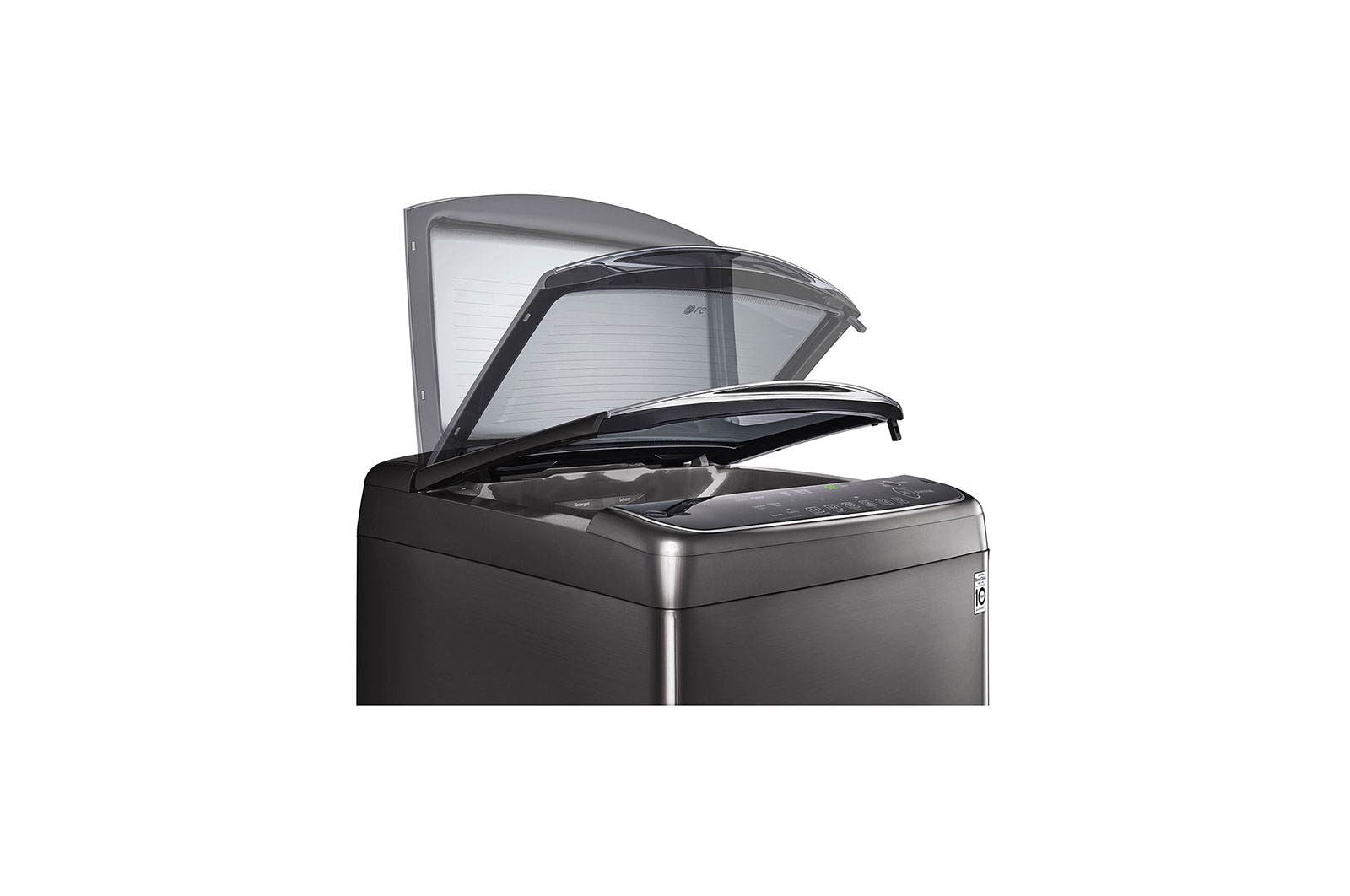 LG TurboWash3D™ Top Load Washing Machine, 17KG, Black, TH2517SSAK