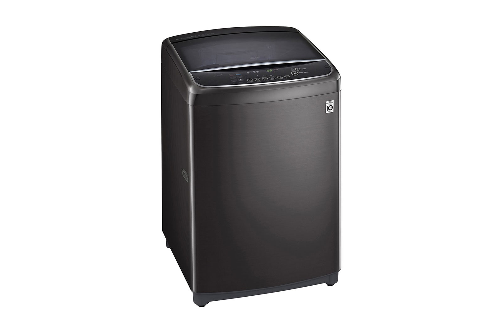 LG TurboWash3D™ Top Load Washing Machine, 17KG, Black, TH2517SSAK