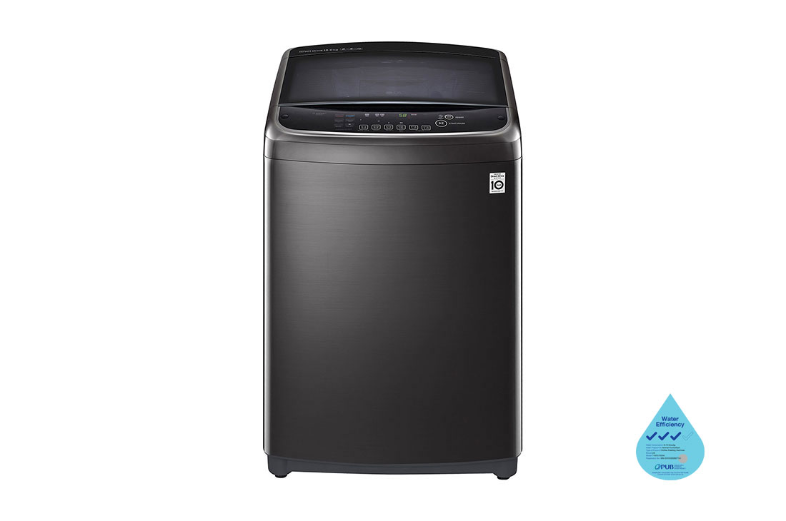 17KG Top Load Washing Machine TurboWash3D in Black LG SG
