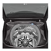 LG TurboWash3D™ Top Load Washing Machine, 17KG, Black, TH2517SSAK
