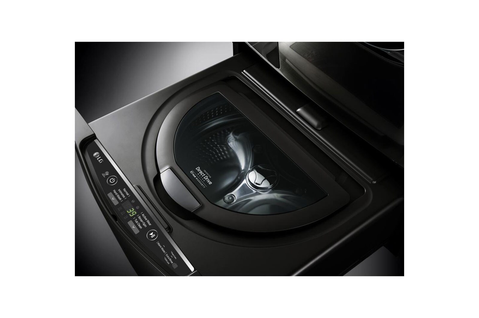 LG TWINWash™ Mini Washing Machine with Slim Inverter DD, 2KG, TV2402NTWB