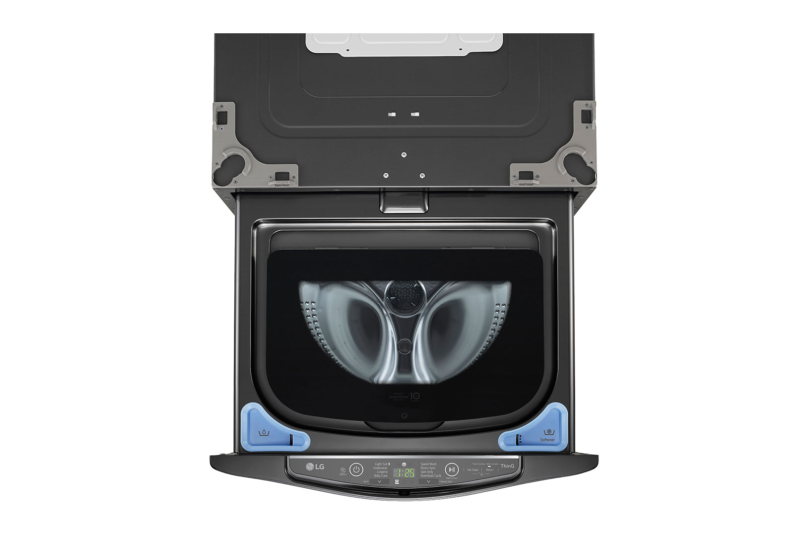 LG TWINWash™ Mini Washing Machine with Slim Inverter DD, 2.5 kg, TV2425NTWB