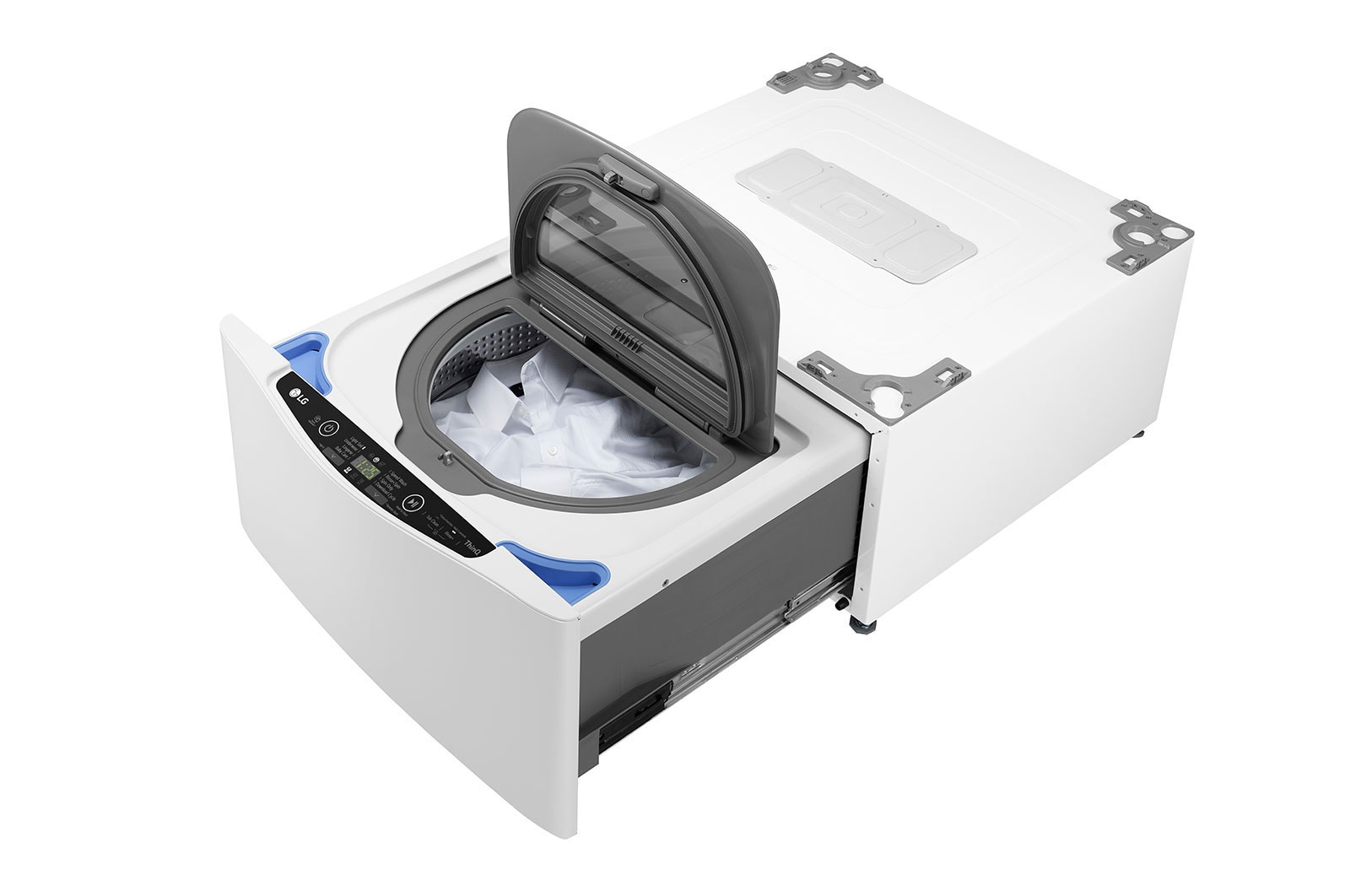 LG 2.5 kg, TWIN Load Smart Washing Machine with Slim Inverter DD, TV2425NTWW