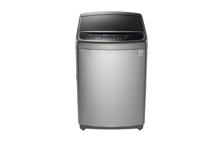 Front view of 10kg, 6 Motion Inverter Direct Drive Washing Machine with Warm Wash WFT1071DD
