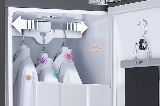 This is an image showing the Moving Hanger™ function	