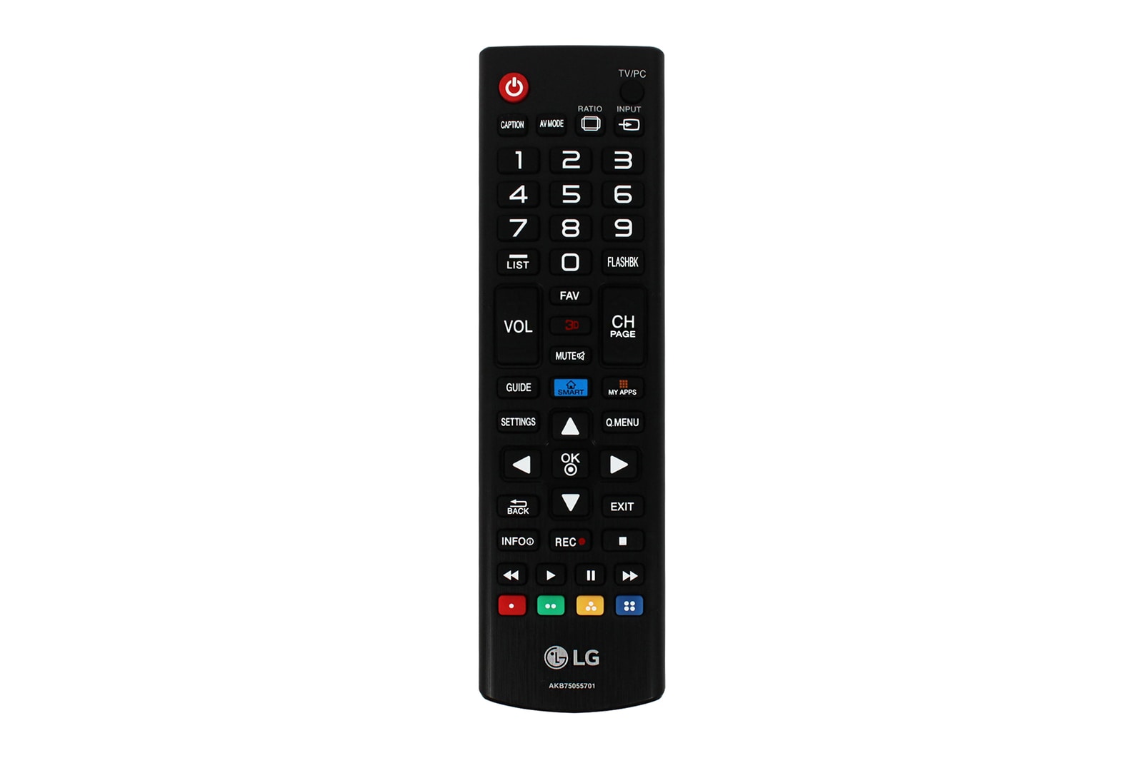 TV Remote Control AKB75055701 LG SG