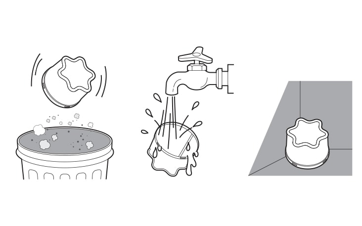Clean the pre filter by brushing the dust off it regularly and wash it in running water at least once a month To avoid odor and the malfunction of the motor allow the pre filter to dry completely in a well ventilated area out of direct sunlight for at least 24 hours before reassembling