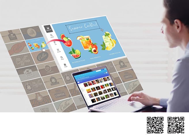 Partner content is being utilized to compose the content intended for playback on the signage.