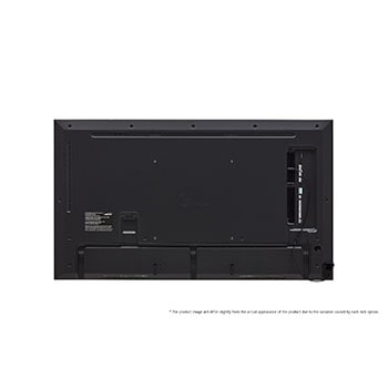 Rear view (* The product image would differ from its actual appearance, as it would vary slightly depending on each inch option.)