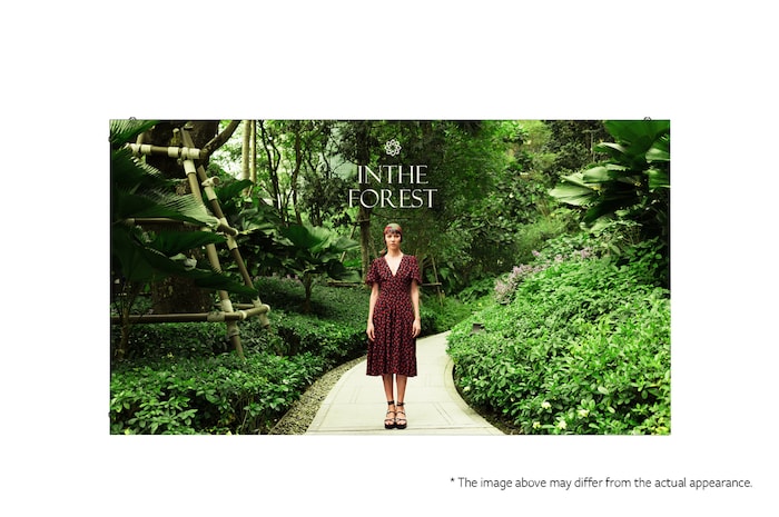 Front view of P1.25 inch Indoor LED Signage - LSCC012-GZ