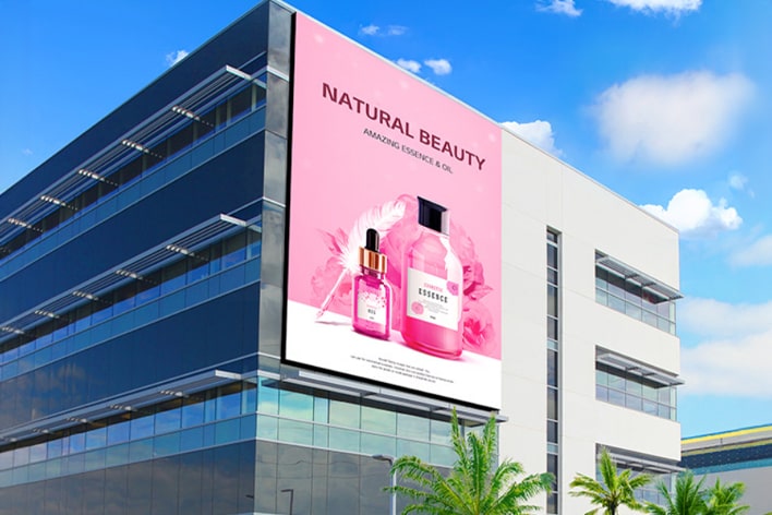 Displaying various types of signage, including large outdoor LEDs, window-facing displays, touch-enabled signage, and high-brightness signage. While different types of signage might require different solutions for management, using LG SuperSign CMS enables the simultaneous management of various types of LG signage products through a single solution.	