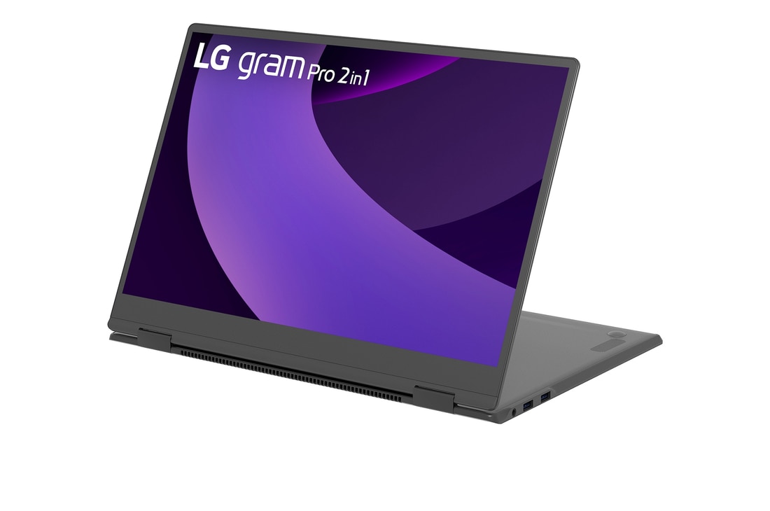 -30-Grad-Seitenansicht im Standmodus