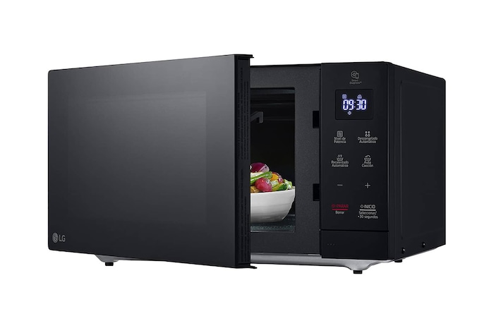 Right side view with door open