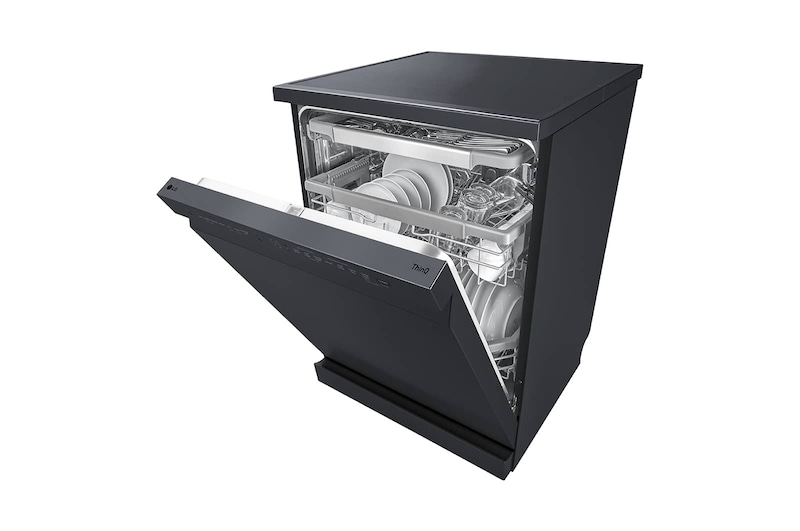 LG  Front Control Smart Wi-fi Enabled Dishwasher in Matt Black, DFC425FM