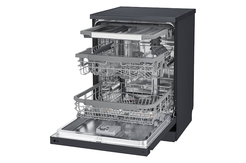 LG  Front Control Smart Wi-fi Enabled Dishwasher in Matt Black, DFC425FM