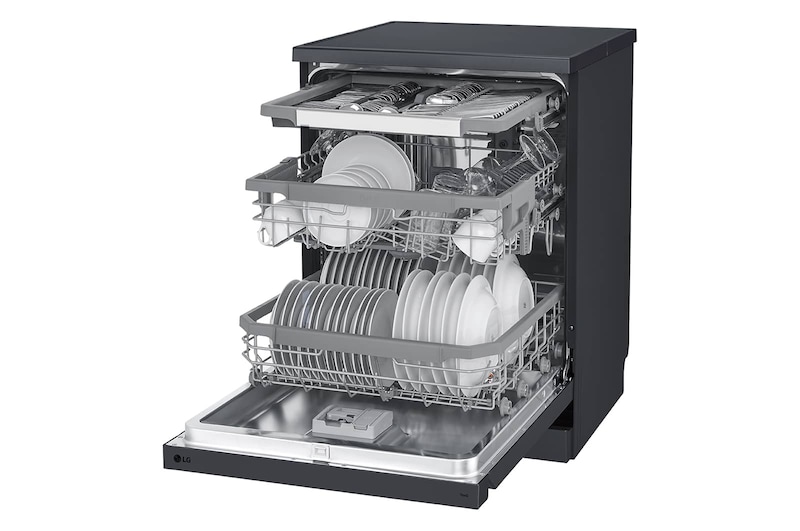 LG  Front Control Smart Wi-fi Enabled Dishwasher in Matt Black, DFC425FM