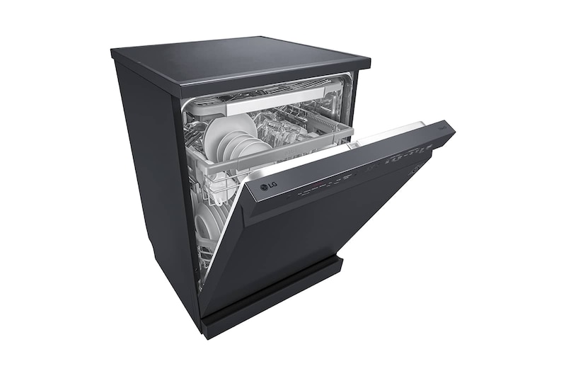 LG  Front Control Smart Wi-fi Enabled Dishwasher in Matt Black, DFC425FM