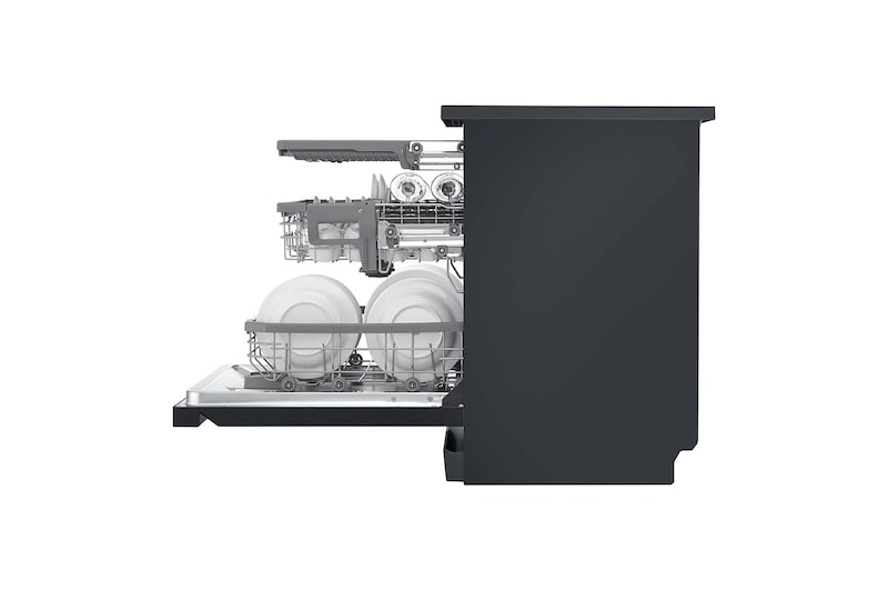 LG  Front Control Smart Wi-fi Enabled Dishwasher in Matt Black, DFC425FM