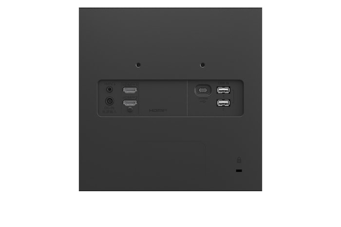 close-up view of ports