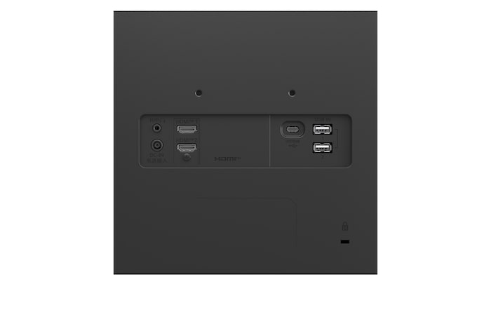 close-up view of ports