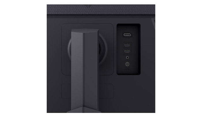 close-up view of ports