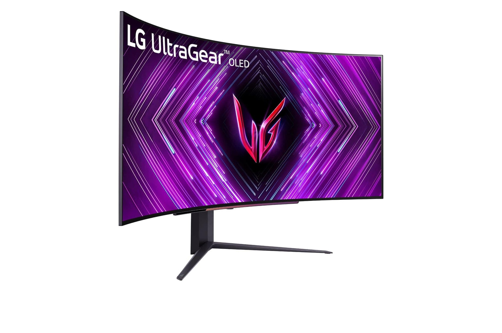 LG 45 Zoll UltraGear™ OLED Curved Gaming-Monitor | 800R, Ultra-WQHD, DisplayHDR True Black 400, 240Hz, 0.03ms (GtG), USB Type-C™, DepthSound, 45GS96QB-B
