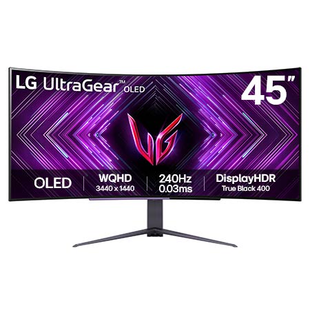入荷now 買えない curved OLED UltraGear™ 45” gaming Ultra-WQHD 800R, | monitor ディスプレイ・モニター本体