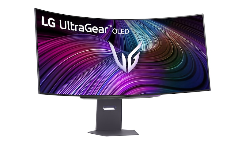 +15 degree side view of a tilted monitor