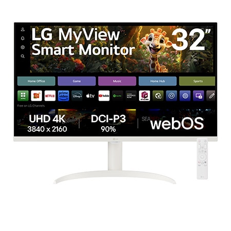 【税込】 LG MyView 32 Smart ディスプレイ・モニター本体