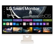 LG 27” Full HD IPS Smart Monitor with webOS, 27SR50F-W