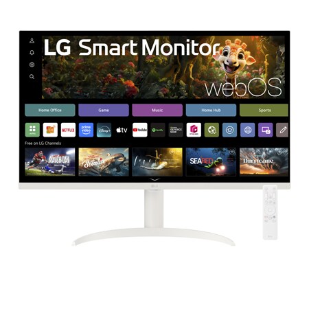 LG 31.5型 4K スマートモニター MyView 32SR75U-W LG MyView Smart 32
